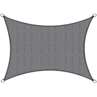 Sol Royal Toldo de terraza SolVision HS9 Vela de Sombra Toldo Parasol 300x200 cm HDPE Transpirable Antracita protección…